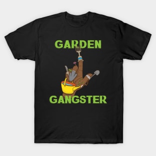 Garden Gangster - Funny Gardening Gift T-Shirt